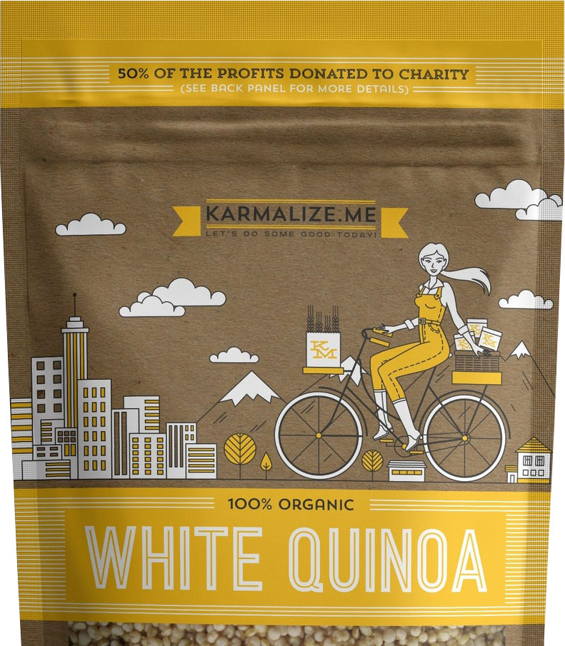 Produktverpackung White Quinoa